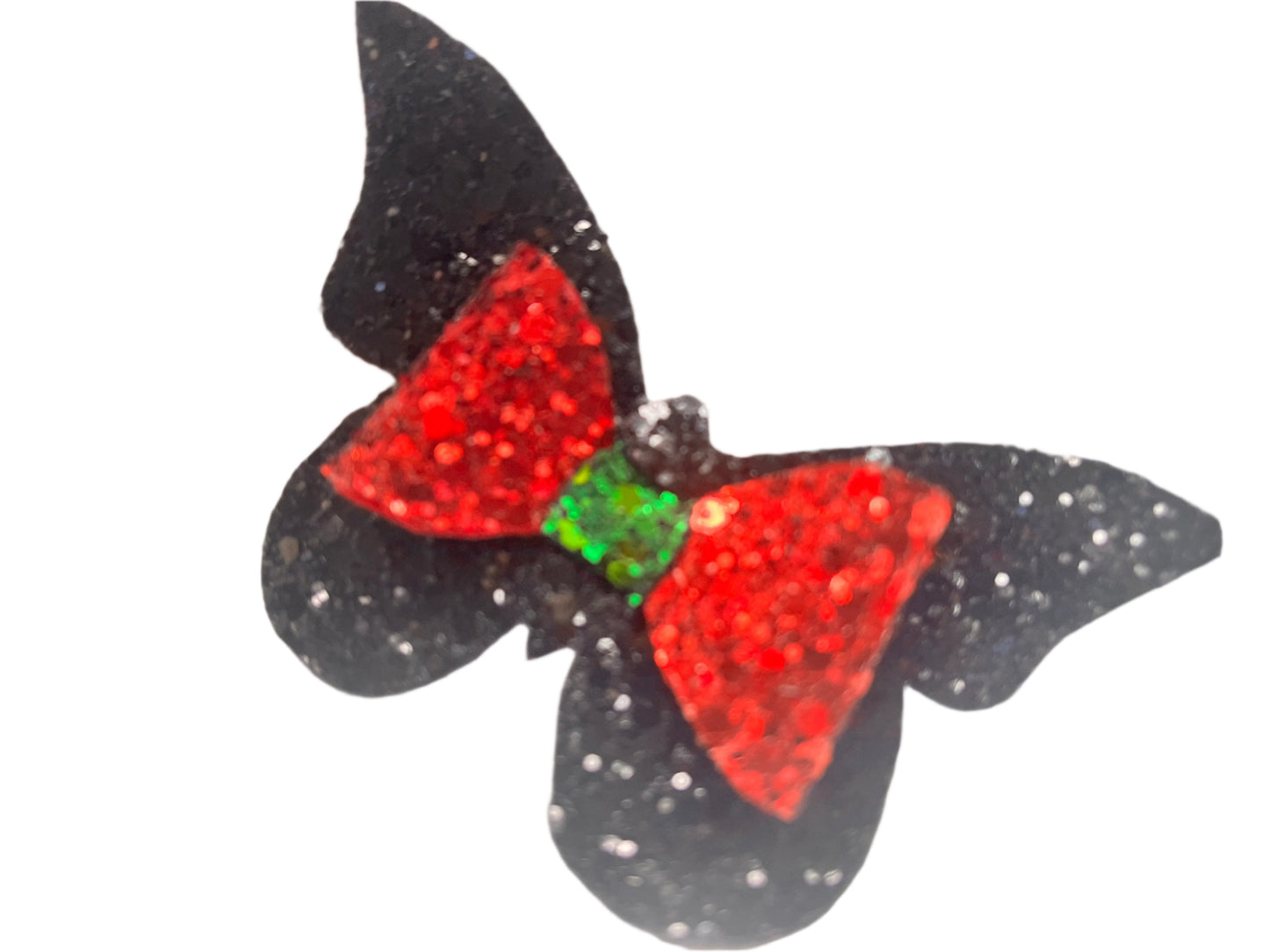 African Flag (Black) Chic Hairbow
