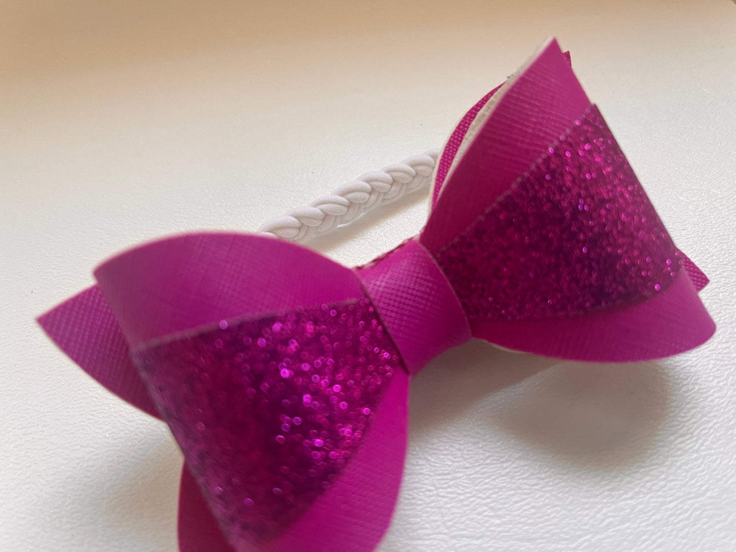 Solid Chic Hairbow PURPLE