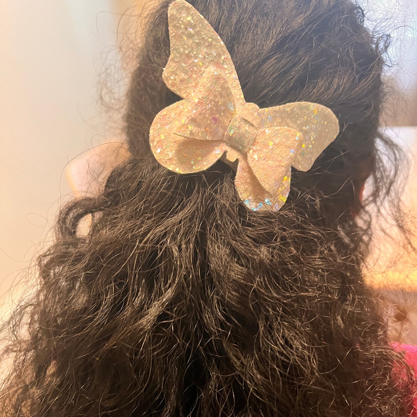 Butterflies On Me -White Chic Hairbows