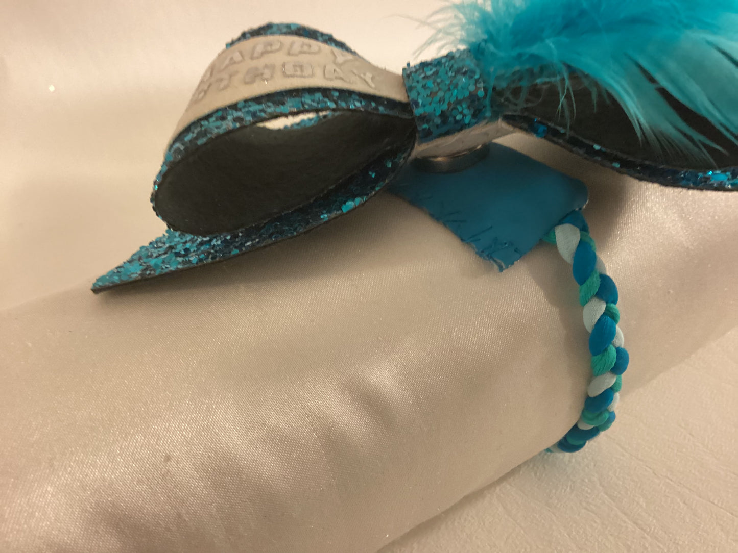 Happy Birthday Turquoise Chic Hairbows
