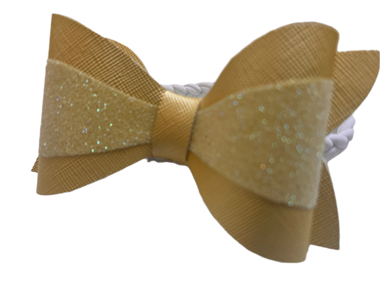 Solid Chic Hairbow YELLOW