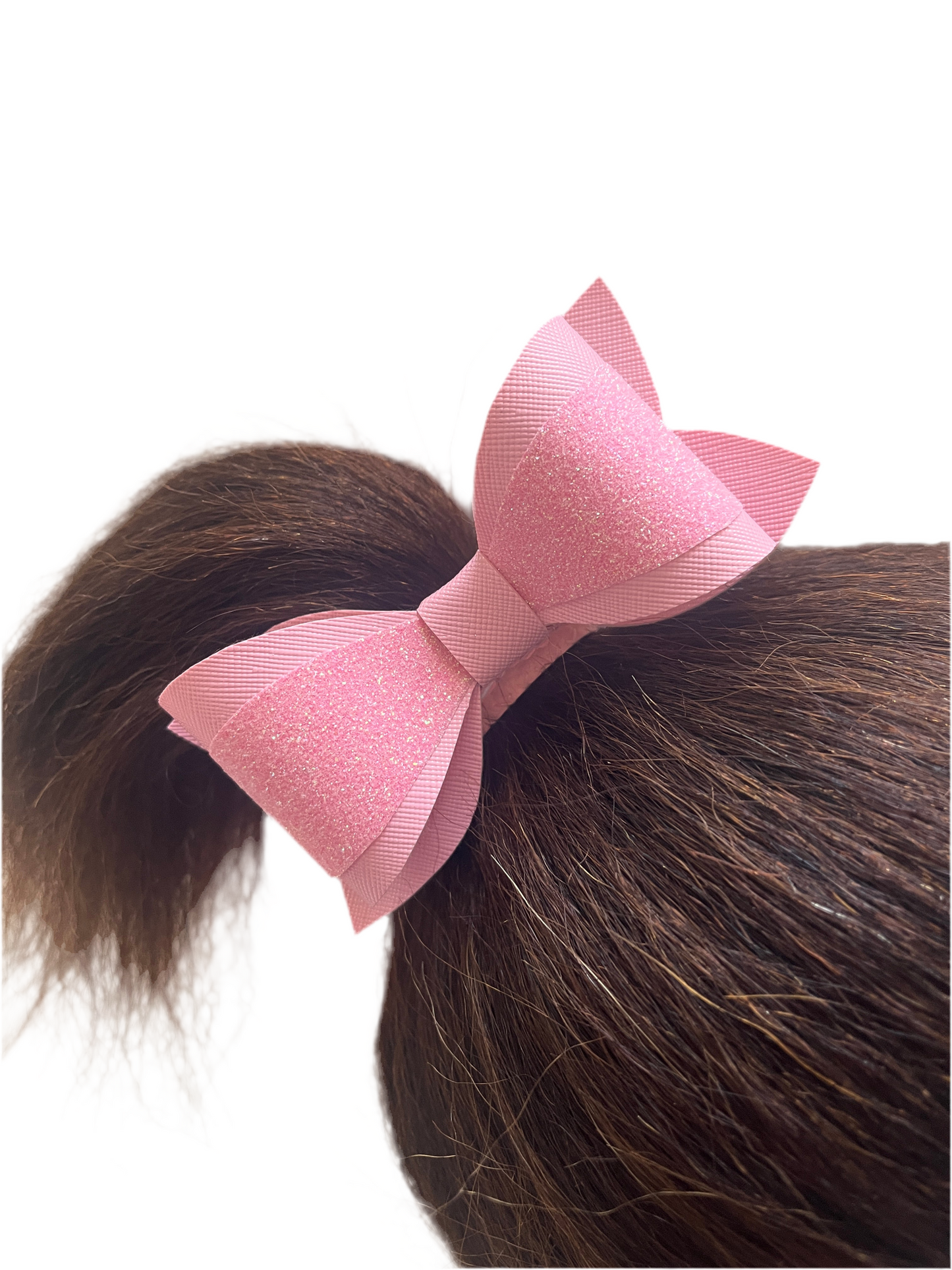 Solid Chic Hairbow Light Pink