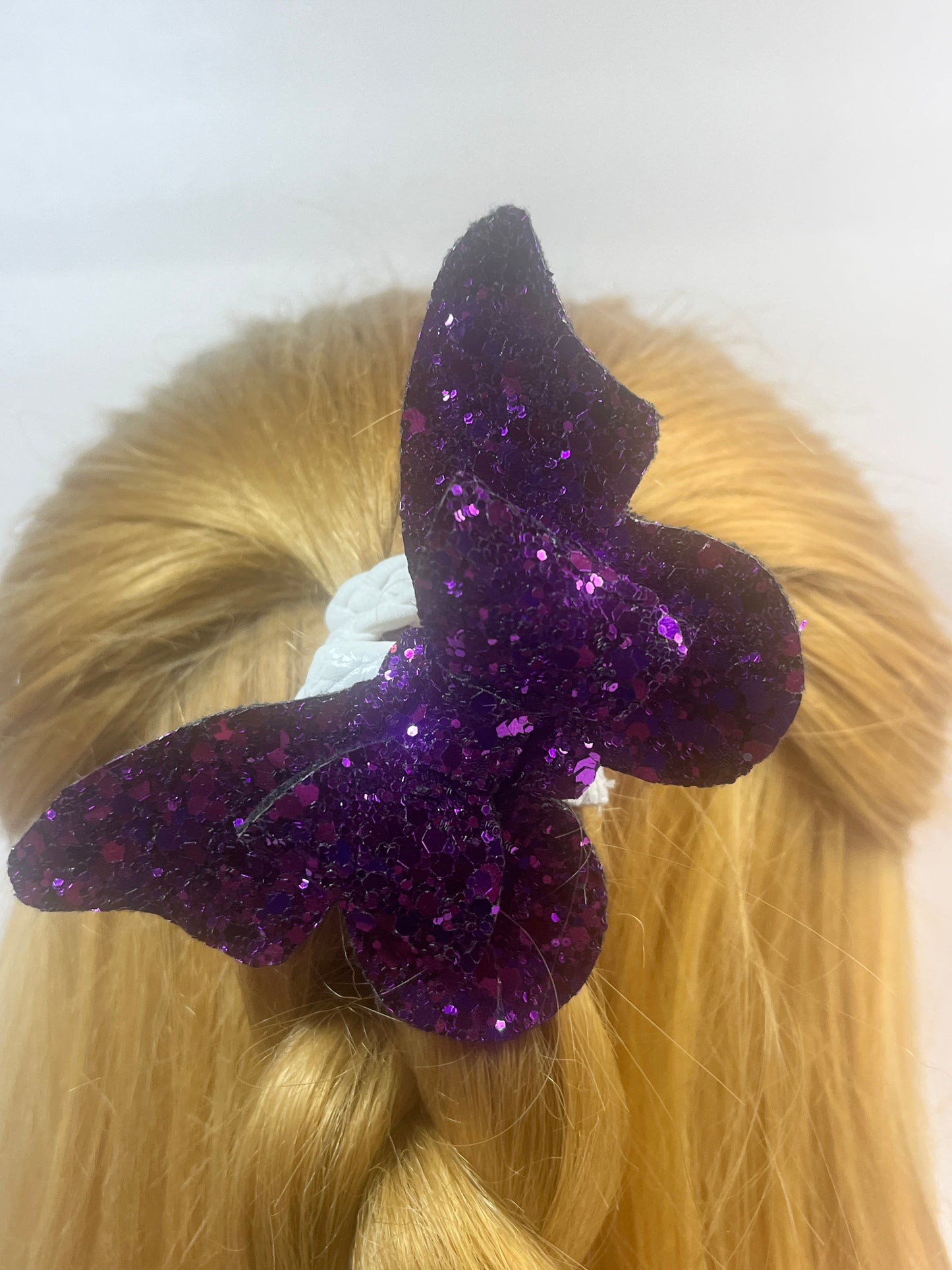 Royal Purple Butterfly Chic Hairbows