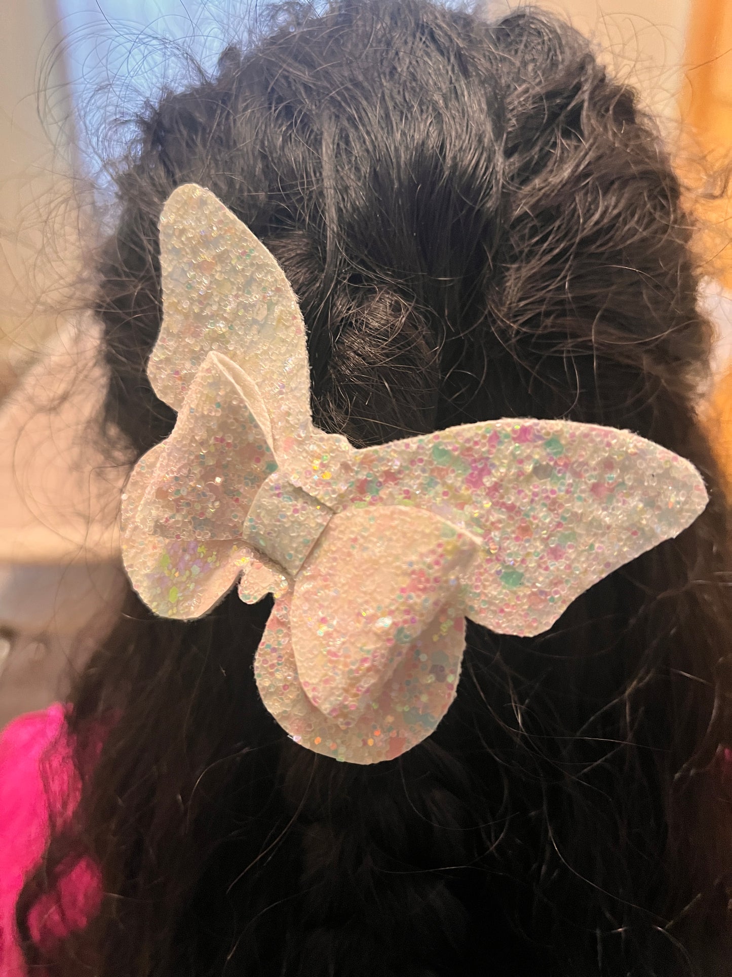Butterflies On Me -White Chic Hairbows