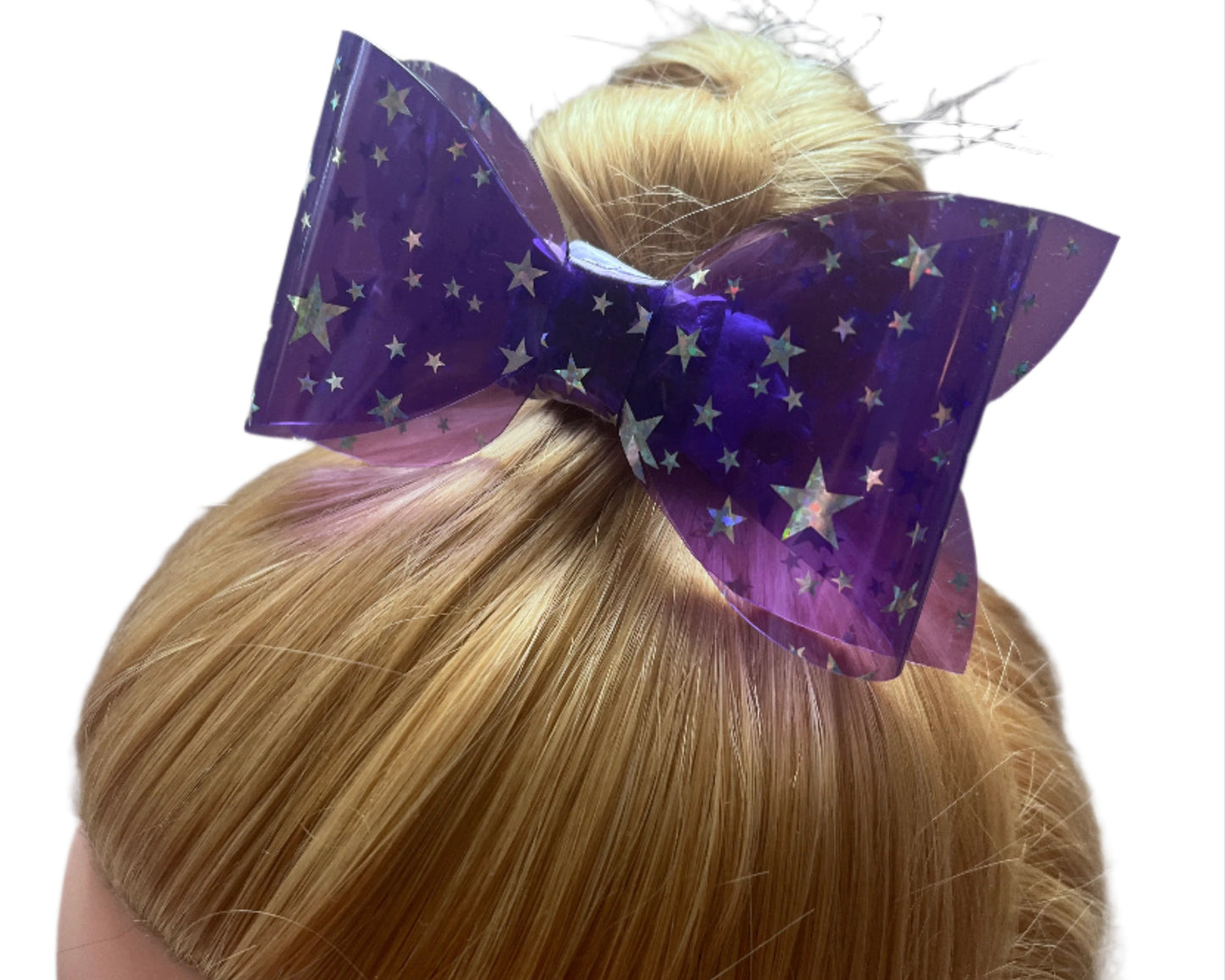 Stars On Me Purple Chic Hairbows