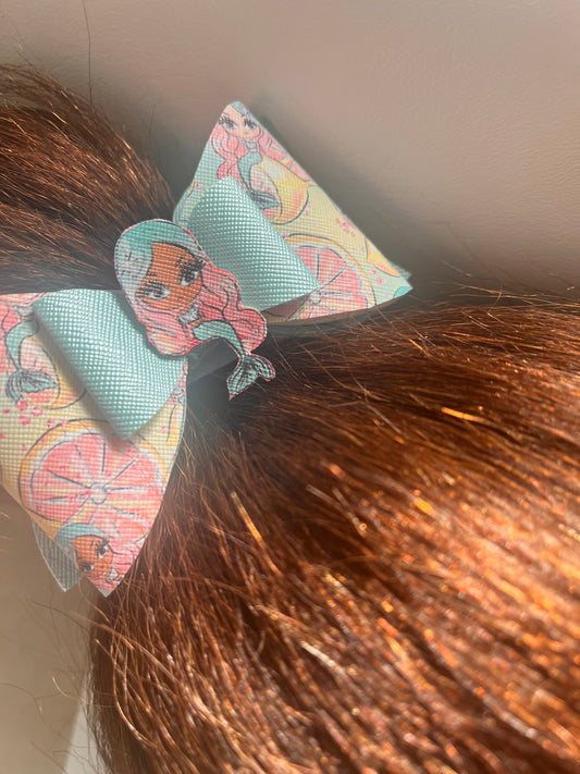 Mermaid Chic Hairbow in darker tone