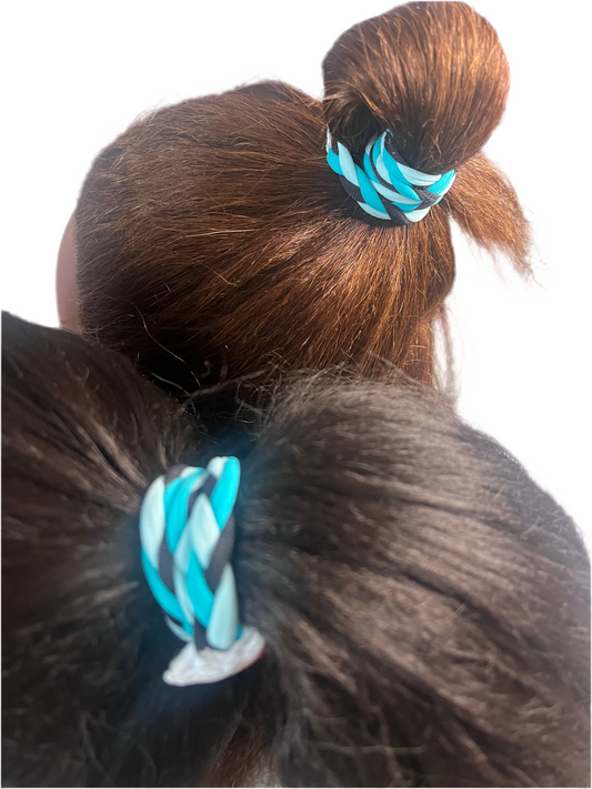 Marbleized Blue Athletic Chic Hairband