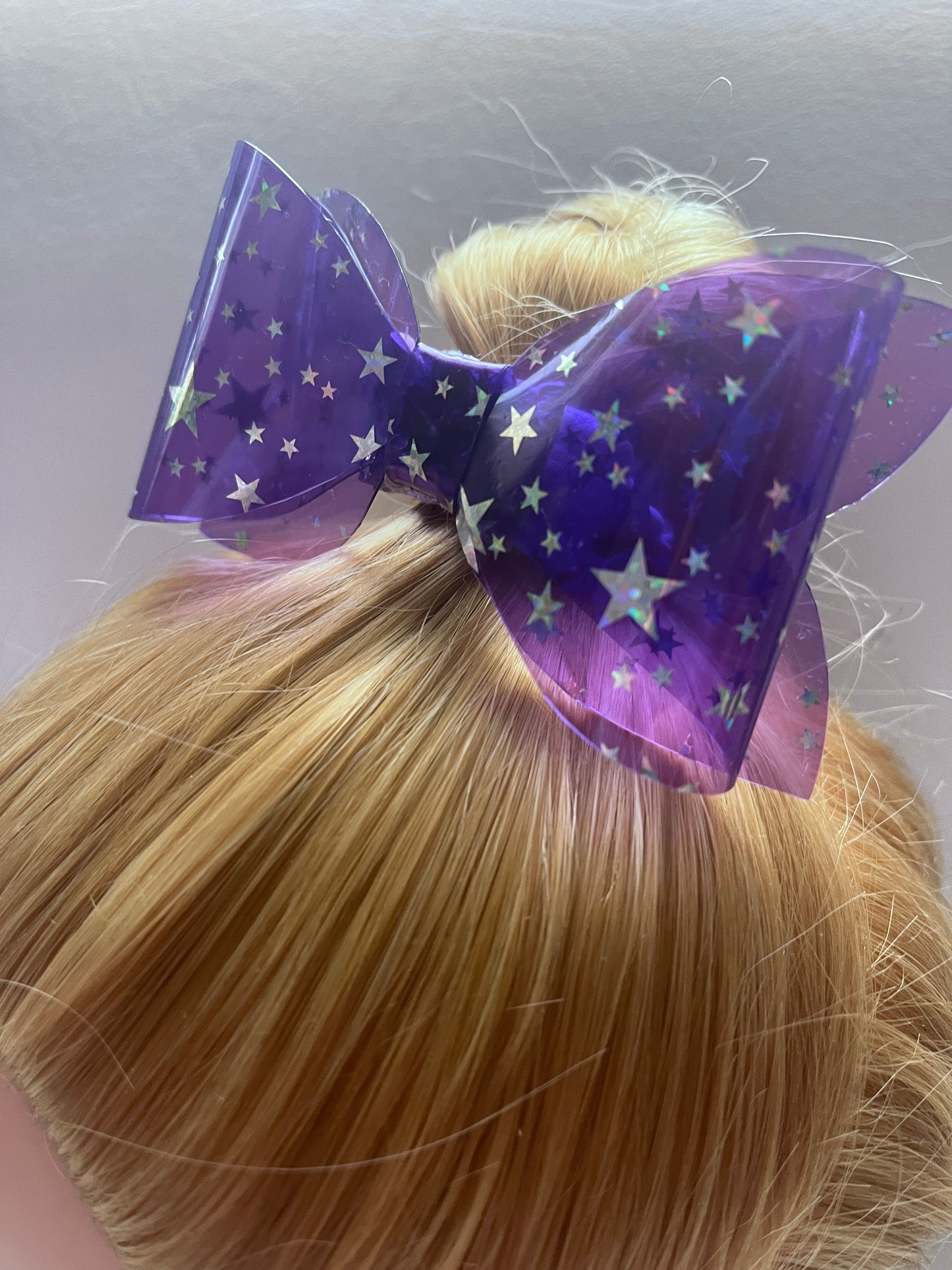 Stars On Me Purple Chic Hairbows