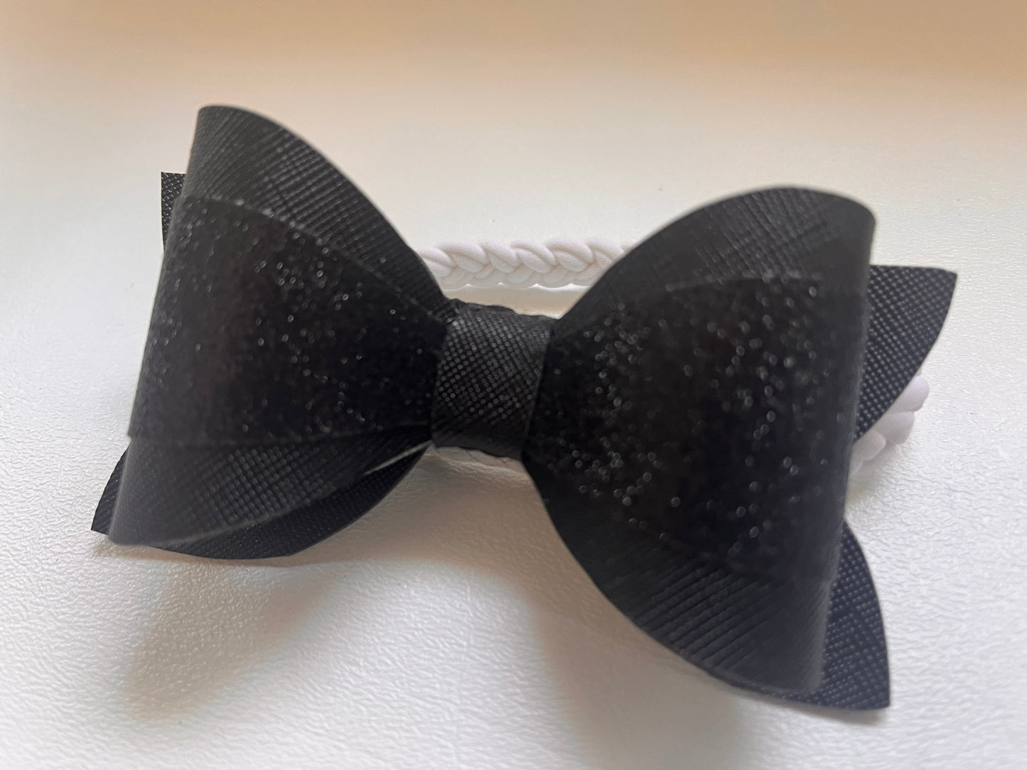Solid Chic Hairbow BLACK