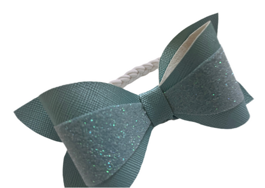 Solid Chic Hairbow BABY BLUE
