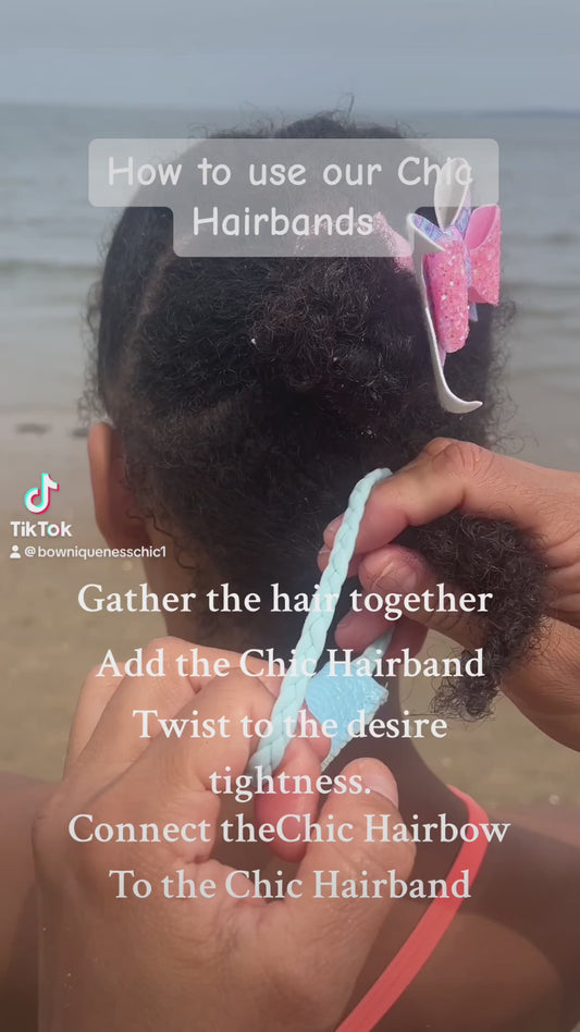 Baby Blue Chic Hairbands